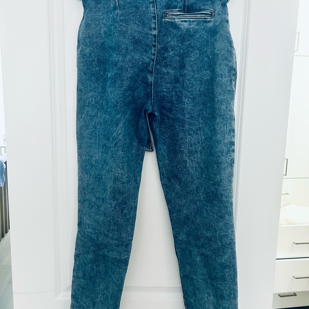 Sézane Austin Trousers High-waisted Ankle-length Denim Jeans
Pants Paperbag